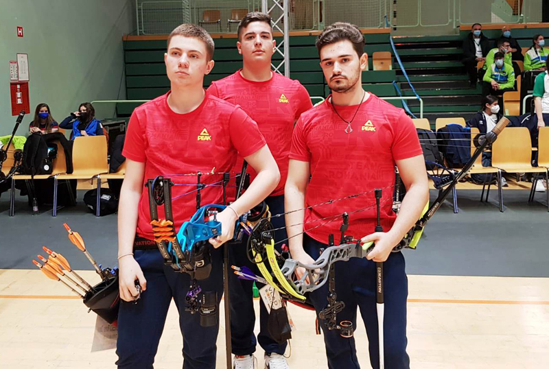 România U21, vicecampioană europeană la compound plus două finale românești în proba de barebow la CE Indoor