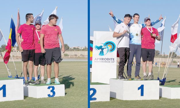 Medalii de bronz la Cupa Mediteraneeană